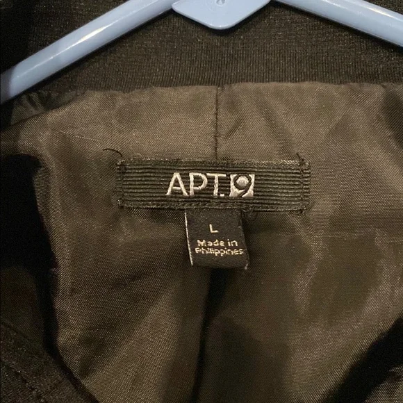 Apt. 9 Black Military Style Jacket - Picture 2 of 7